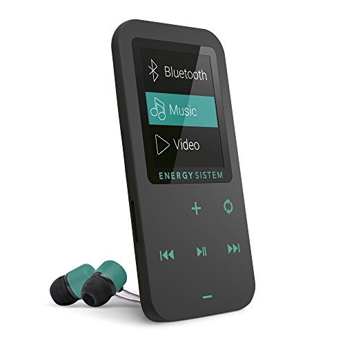 Energy Sistem Touch, Reproductor Mp4 (Bluetooth, 8 Gb, Botones Táctiles, Radio Fm, Microsd), USB 2.0, 8 GB, Detalle Menta