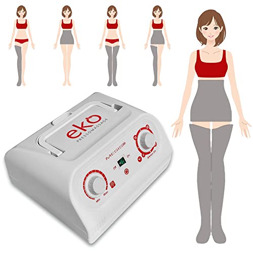 MESIS Presoterapia para Casa Ekò dispositivo de masaje Advance (con 2 botas y Kit Slim Body) para piernas y abdomen