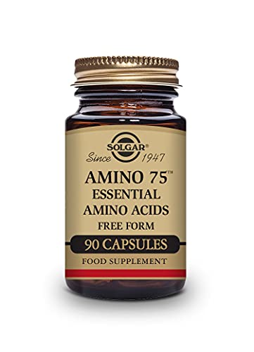 Solgar, Amino 75, Aminoácidos Esenciales, 90 Cápsulas vegetales
