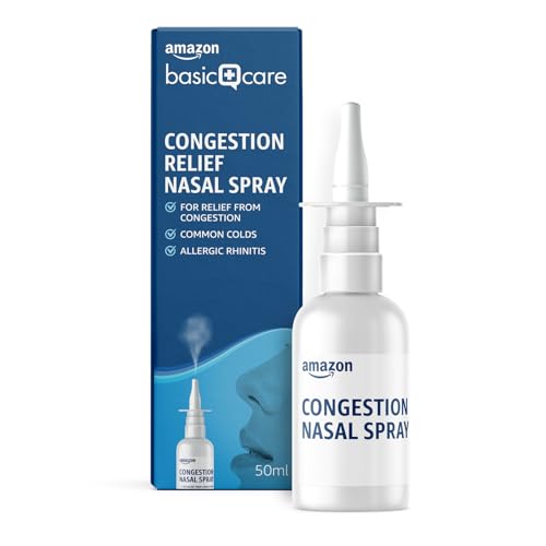 Amazon Basic Care Congestion Relief Nasal Spray 50 ml